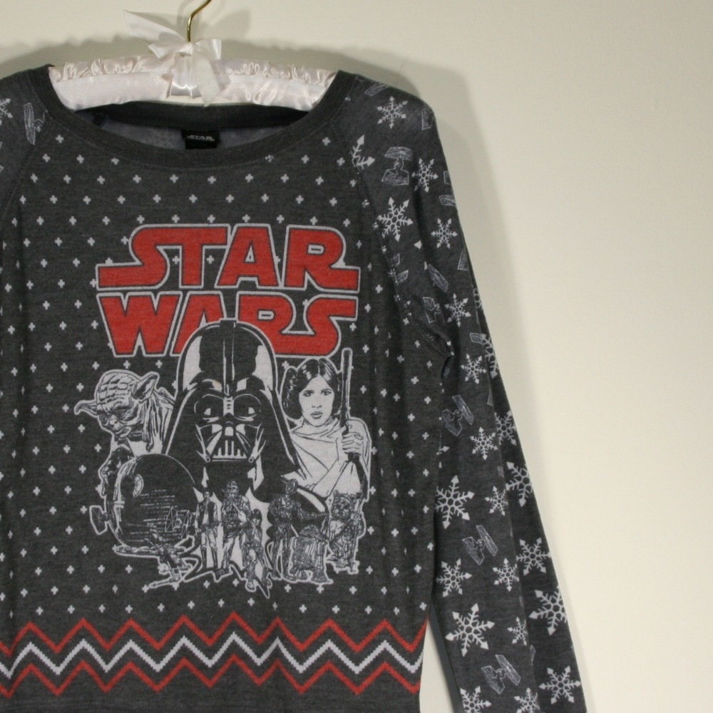Winter/Christmas Star Wars Long-Sleeve